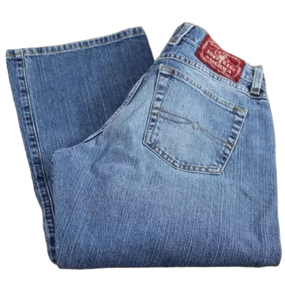 Lucky Brand Josie Classic Fit Medium Blue Wash Red Tag Boot Jeans Size 6/28